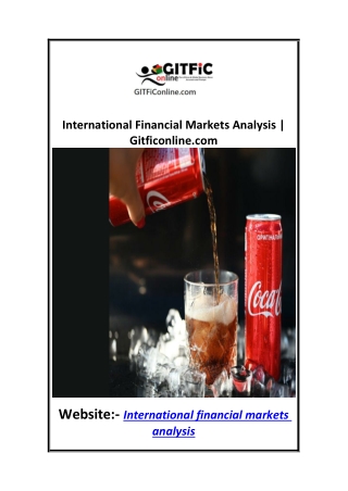 International Financial Markets Analysis  Gitficonline.com
