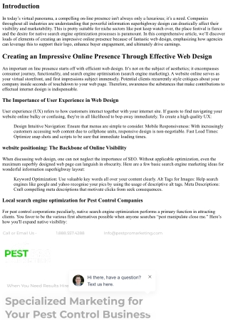 “Creating an Impressive Online Presence Through Effective Web Design”