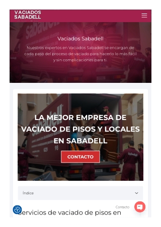 Vaciados Sabadell, vaciado de pisos y locales en Sabadell