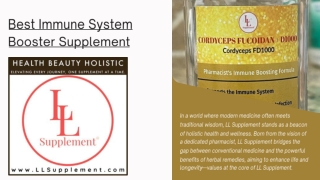 Best Immune System Booster Supplement