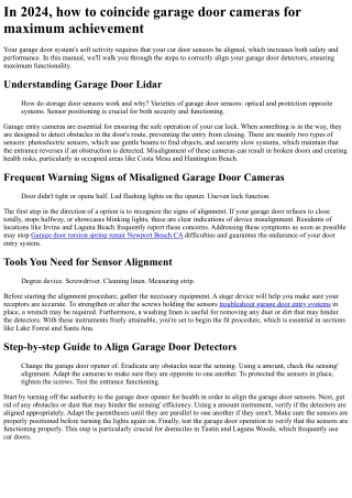 20 Best Tweets of All Time About troubleshoot garage door entry systems