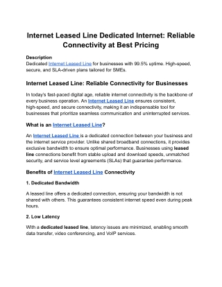 iVelocity Business Internet