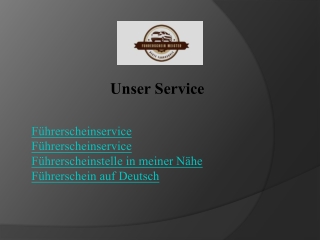 Führerschein auf Deutsch – Dein Weg zum Erfolg!