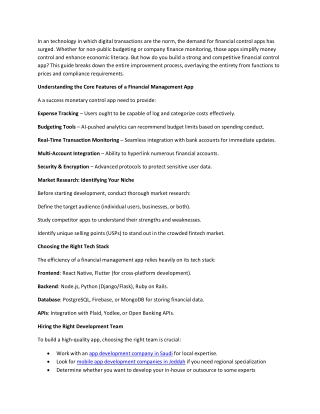 howdoIbuildafinancialmanagementapp