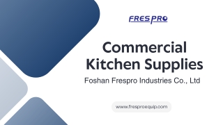Commercial Kitchen Supplies