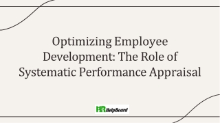 Performance Appraisal Meaning