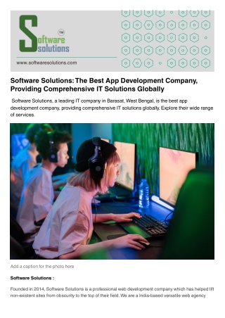 Best App Development Company in Kolkata