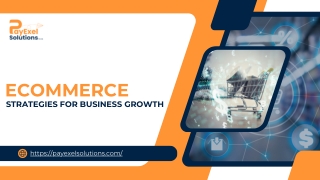 Ecommerce Strategies for Business Growth