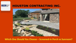 Which One Should You Choose – Screened-in Porch vs Sunroom