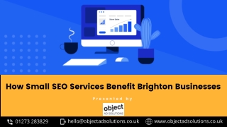 How Small SEO Services Benefit Brighton Businesses