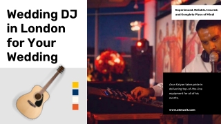 Book a Professional Wedding DJ in London for Your Wedding | AK Musik