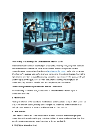 From Surfing to Streaming The Ultimate Home Internet Guide (1)