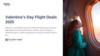 Valentine's Day Flight Deals 2025