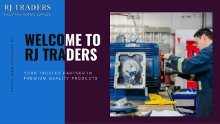 Our Trusted Partner for Quality Industrial & Household Supplies | RJ Traders