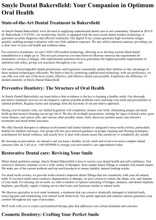 Smyle Dental Bakersfield