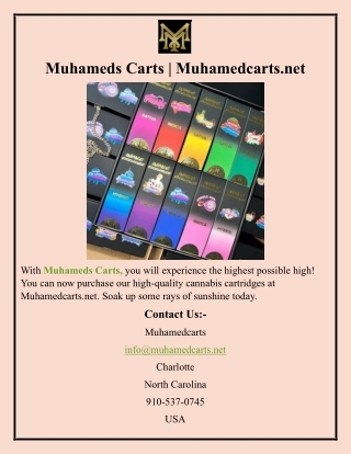 Muhameds Carts​  Muhamedcarts.net