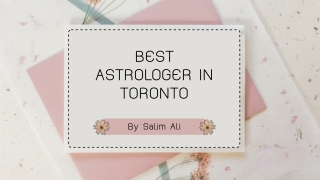 Best Astrologer in Toronto