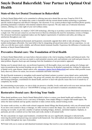 Smyle Dental Bakersfield