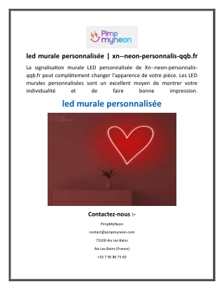 led murale personnalisée  xn--neon-personnalis-qqb.fr