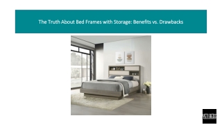 The Truth About Bed Frames with Storage: Benefits vs. Drawbacks