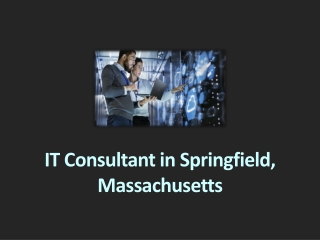 IT Consultant in Springfield, Massachusetts Your Guide to Expert Technology Support