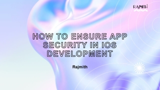 How to Ensure App Security in iOS Development