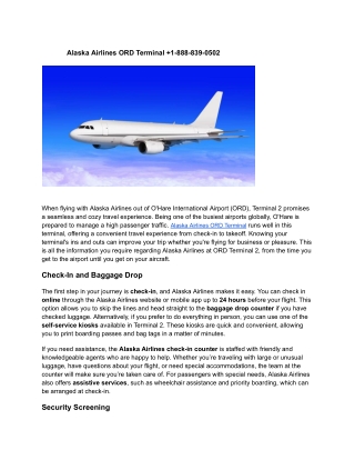 _Alaska Airlines ORD Terminal (1)