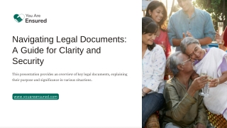Navigating Legal Documents: A Guide for Clarity and Security