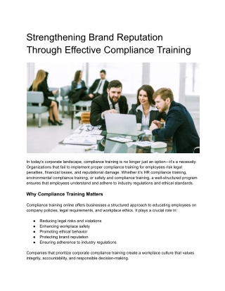 MaxLearn’s Microlearning For Compliance Training: Protecting & Building a Brand’
