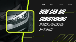 How Car Air Conditioning Repair Affects Fuel Efficiency