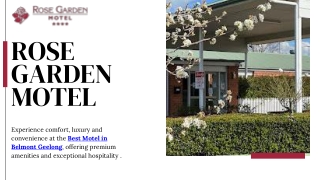 BEST MOTEL IN BELMONT GEELONG