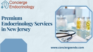 Premium Endocrinology Services in New Jersey
