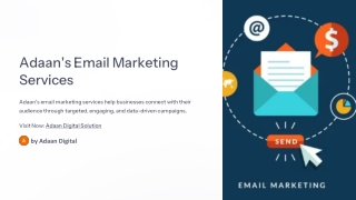 Adaan's Email Marketing for Business Growth