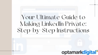 Your Ultimate Guide to Making LinkedIn Private Step-by-Step Instructions