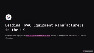 Sunlion Sanitary Leading the Future of HVAC Equipment Manufacturing