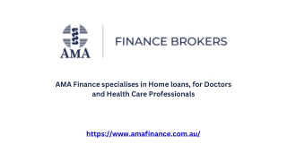 AMA Finance broker 2025