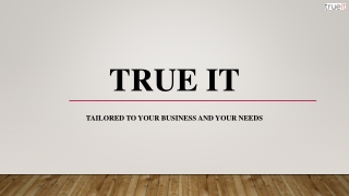 True IT- IT Service Providers in Sydney