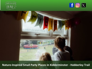 Nature-Inspired Small Party Places in Kidderminster - Habberley Trail