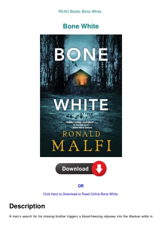 READ Books Bone White