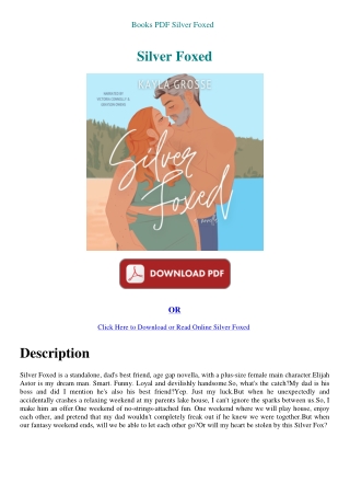 Books PDF Silver Foxed