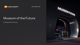 Museum of the Future: A Visionary Journey