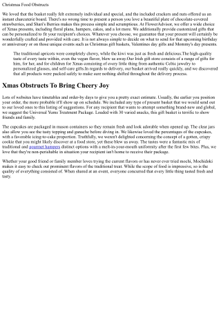 Exquisite Grocery- Christmas Hampers Exquisite Grocery Ourchoice For Food & Pres