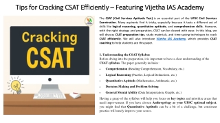 Tips for Cracking CSAT Efficiently – Featuring Vijetha blog-4