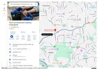 Expert Podiatry Services Carlingford - The Foot Movement