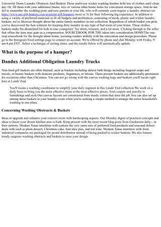 Clothes Hamper & Interferes With Curated Collection From Remodelista