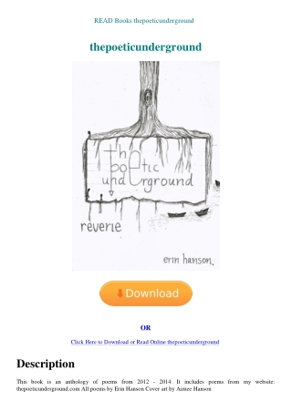 READ Books thepoeticunderground