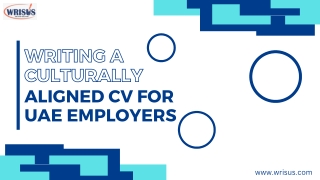 Writing a Culturally-Aligned CV for UAE Employers