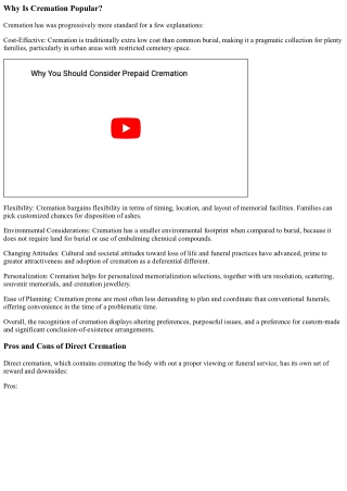 Understanding the Increasing Popularity of Cremation Services