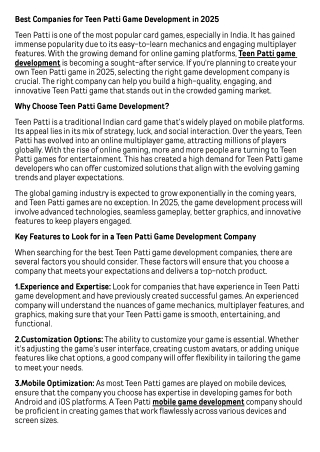 Best Companies for Teen Patti Game Development in 2025.docx