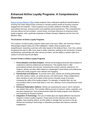 Breeze Airways Madison Office